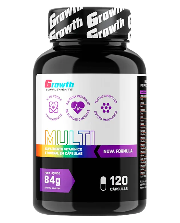Multivitamnico (120 cps) (nova frmula) - Growth Supplements